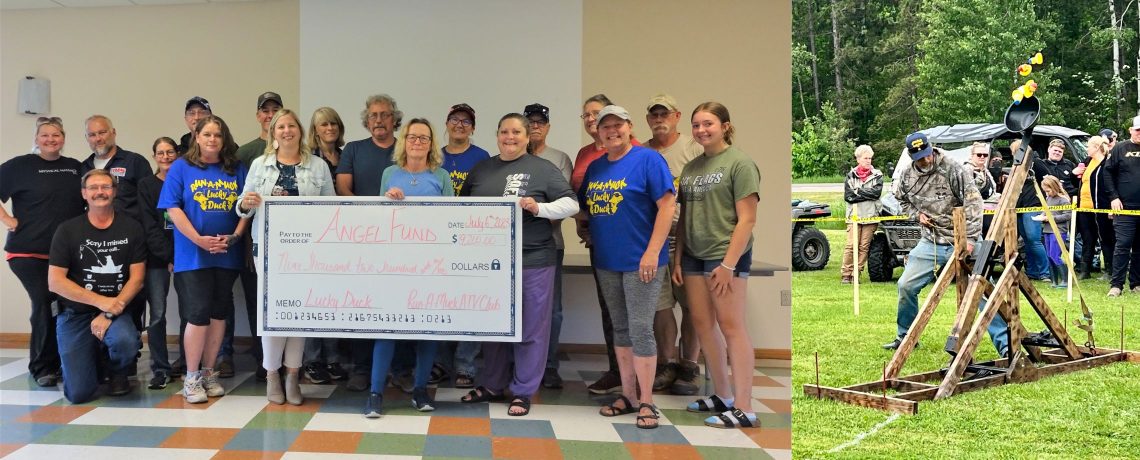 ATV Club reaches new fundraising high with Duck Chuck