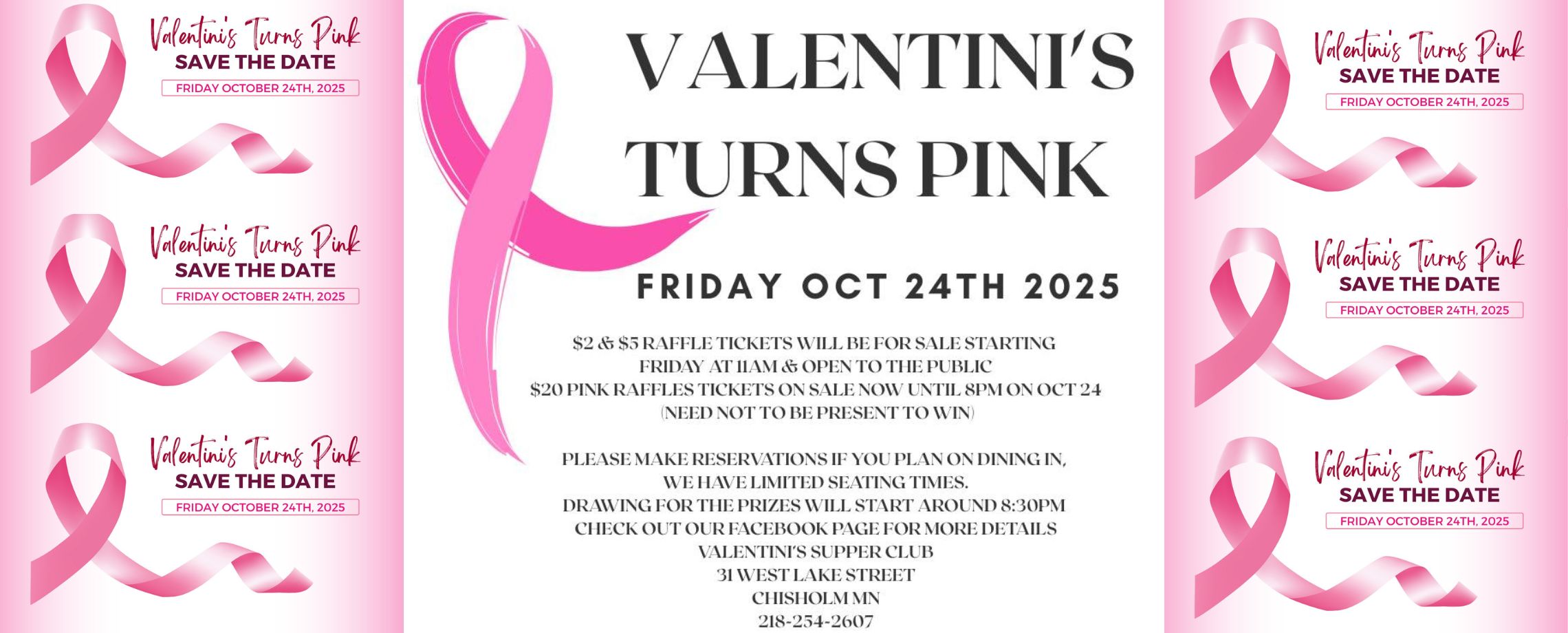 Valentini's Turns Pink set for 12th year of giving